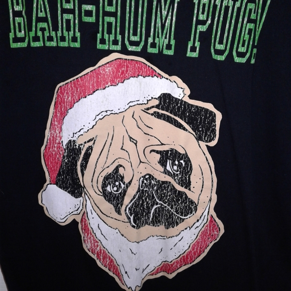 NWOT Pug Christmas Shirt - Picture 4 of 6